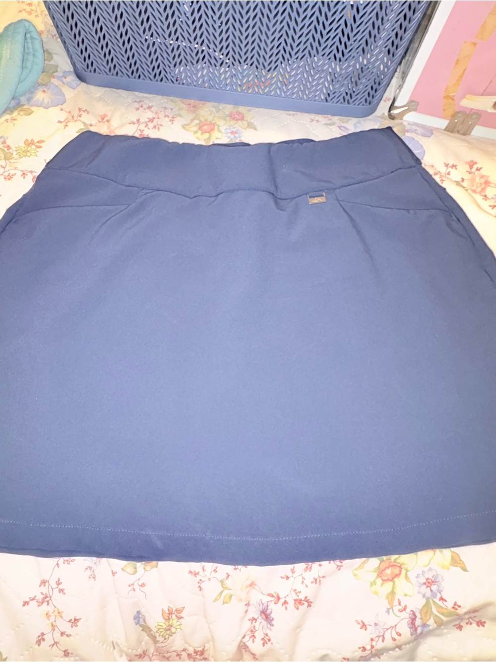 Greg Norman Collection Navy Mini Skort